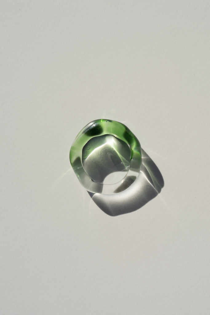 Iris Ring verde