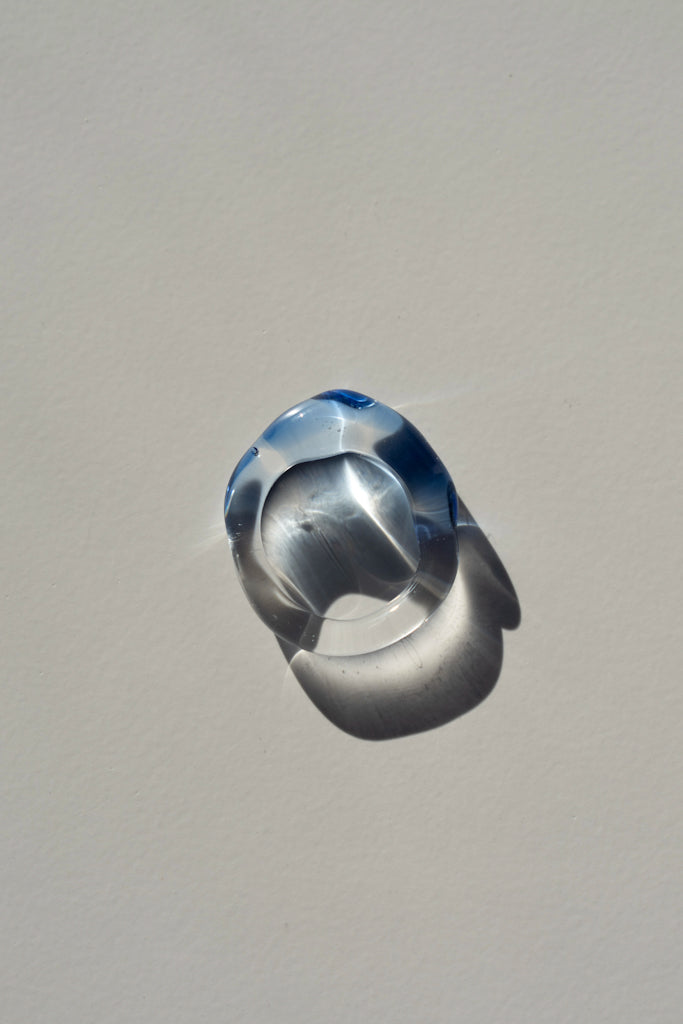 Iris Ring azul claro