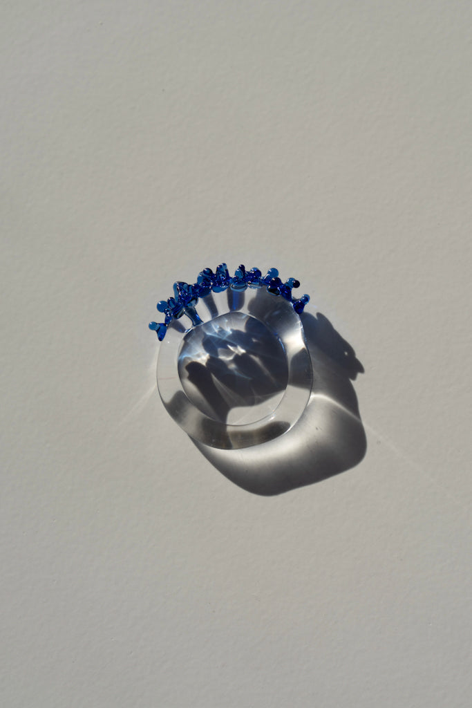 Bague Cosmos bleu marine