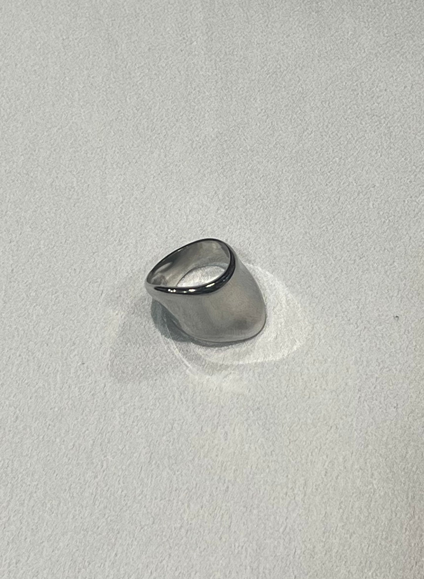 Crush Ring Silver