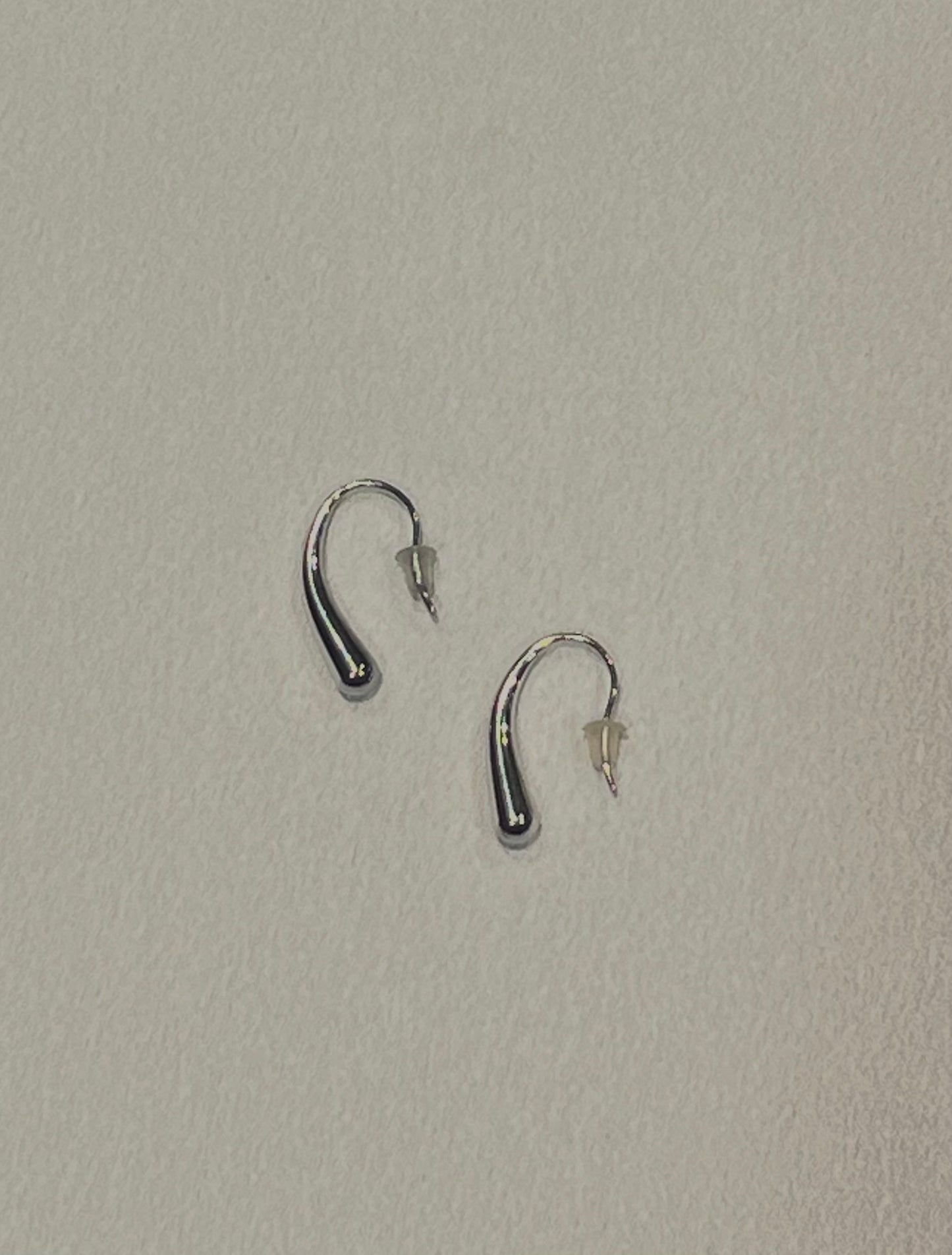 Gota Earrings Silver