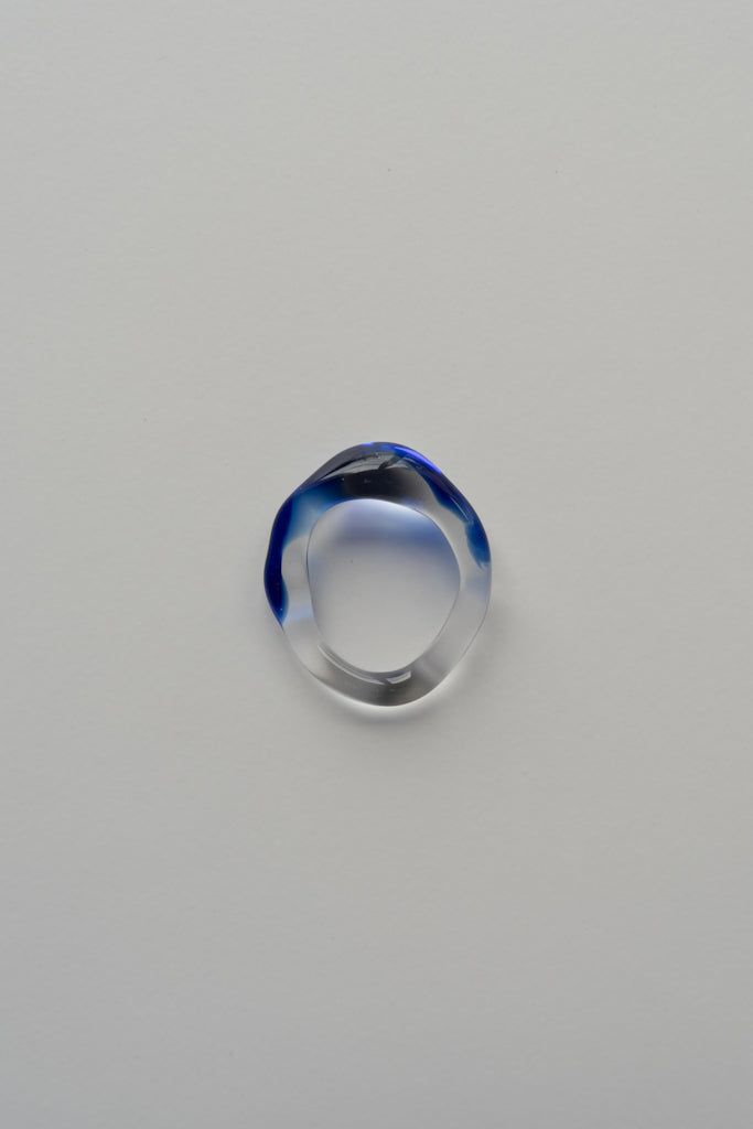 Bague Iris Bleu Marine