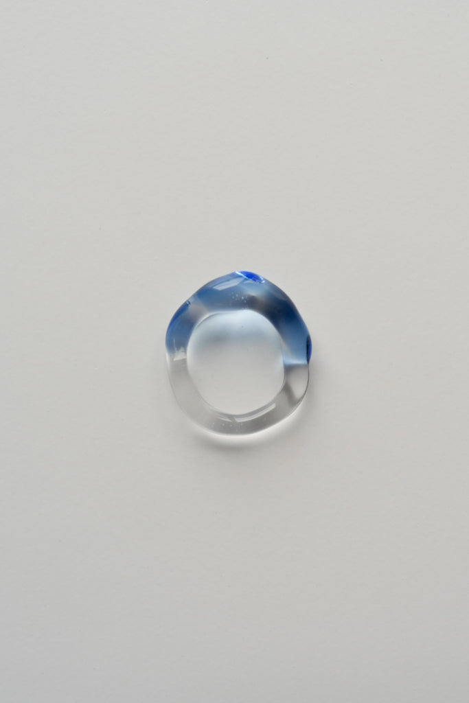 Iris Ring azul claro