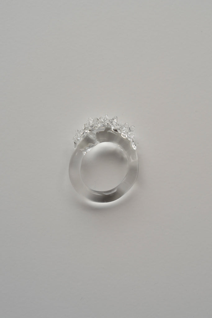 Bague Cosmos transparente