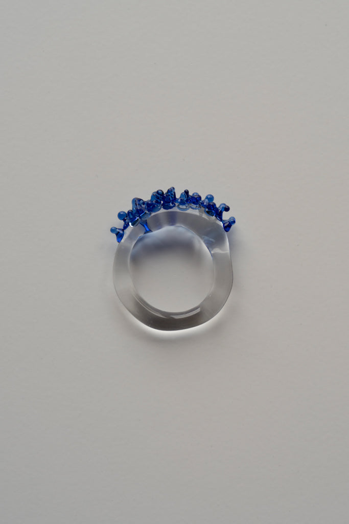 Bague Cosmos bleu marine