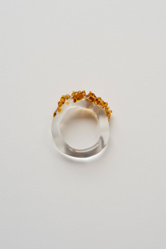 Bague Cosmos Ambre