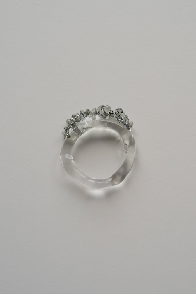 Bague Cosmos noire