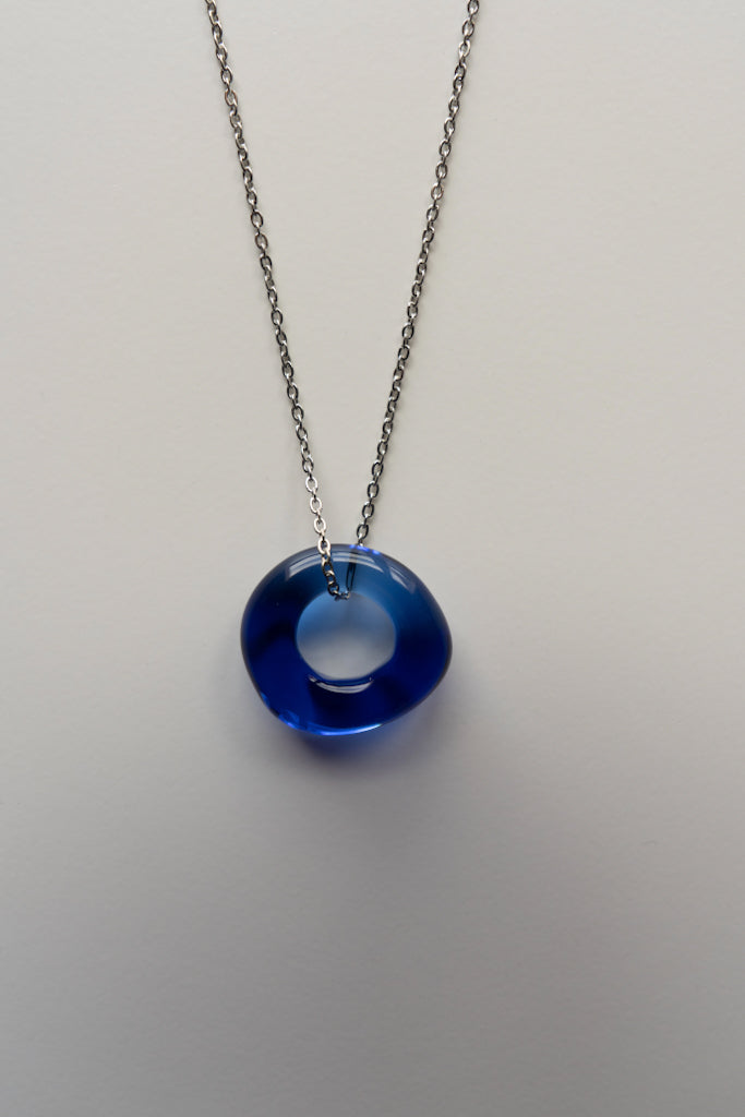 Collier Eko bleu clair
