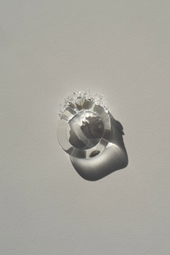 Bague Cosmos transparente