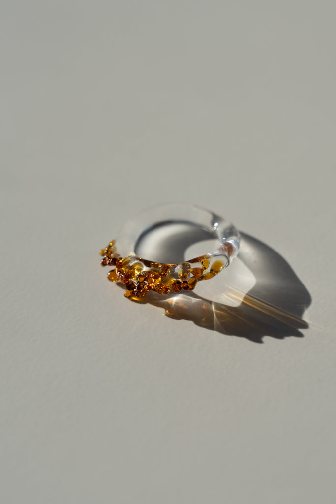 Bague Cosmos Ambre