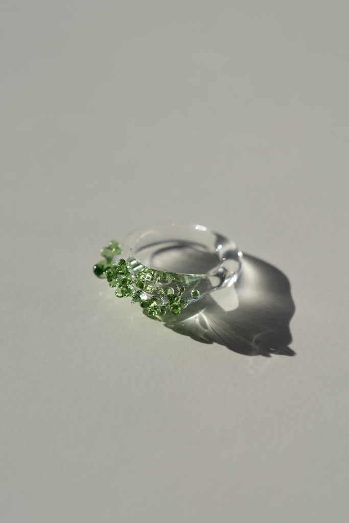 Bague Cosmos Vert