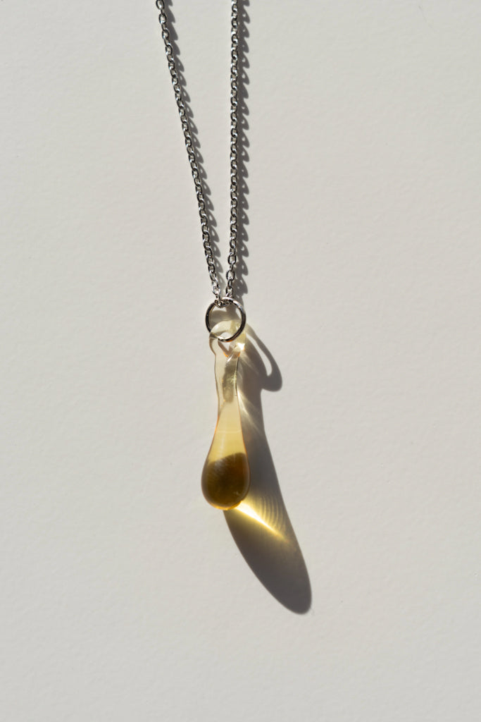 Collier Aqua Jaune