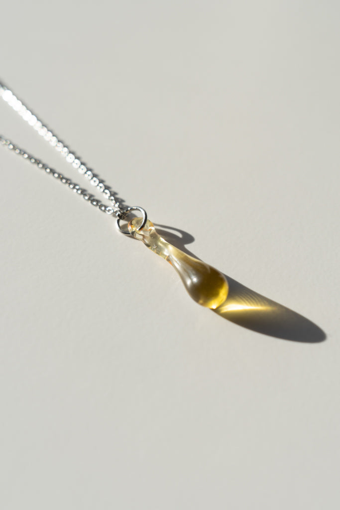 Collier Aqua Jaune