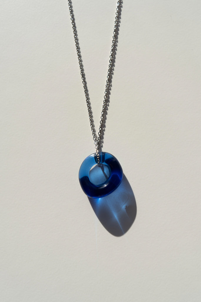 Collier Eko bleu clair